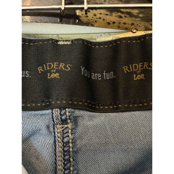RIDERS By Lee MIDRISE BOOT CUT WOMEN'S JEANS SIZE 22W 40 Waist 28 Inseam - Picture 3 of 7